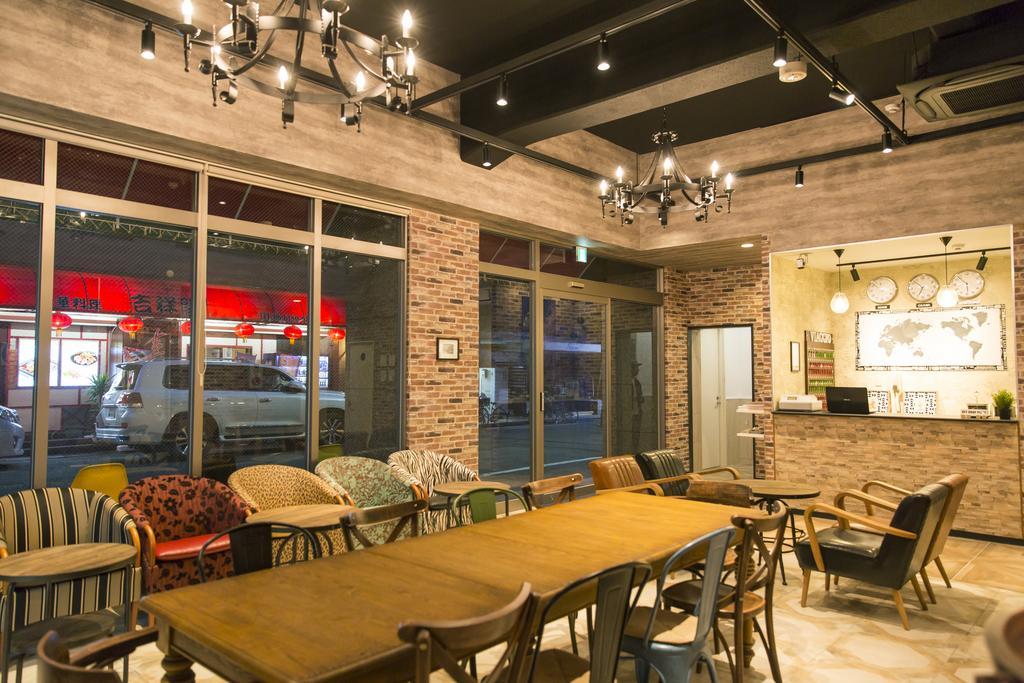 Hostel Viaggio Осака Экстерьер фото