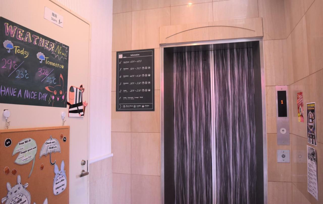 Hostel Viaggio Осака Экстерьер фото